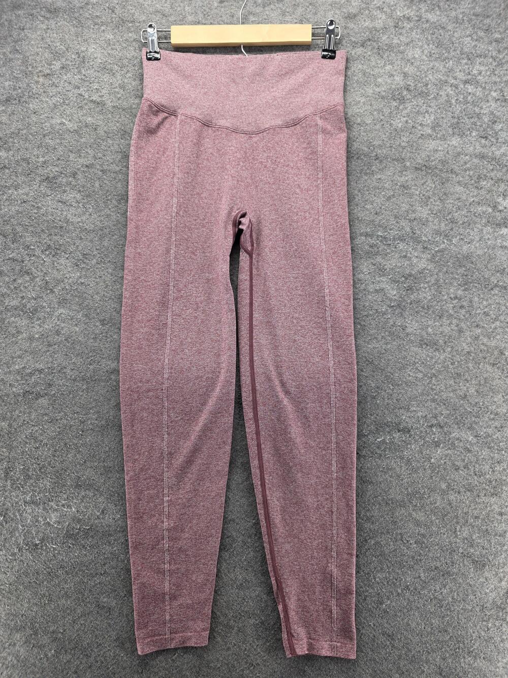 PINK Active Leggings Womens Medium Pink High Rise Seamless Yoga Athletic Gym